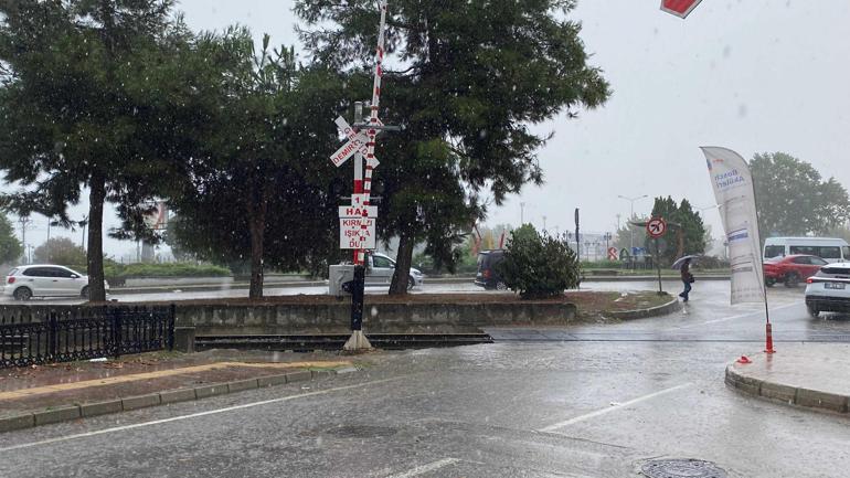 Samsun'da sağanak etkili oldu