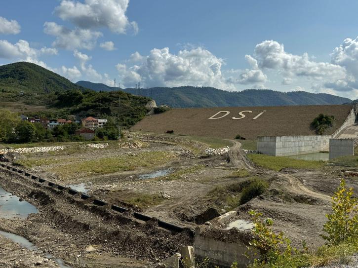 Bartın'ı sel taşkınından koruyacak Kozcağız Barajı, su tutmaya başladı