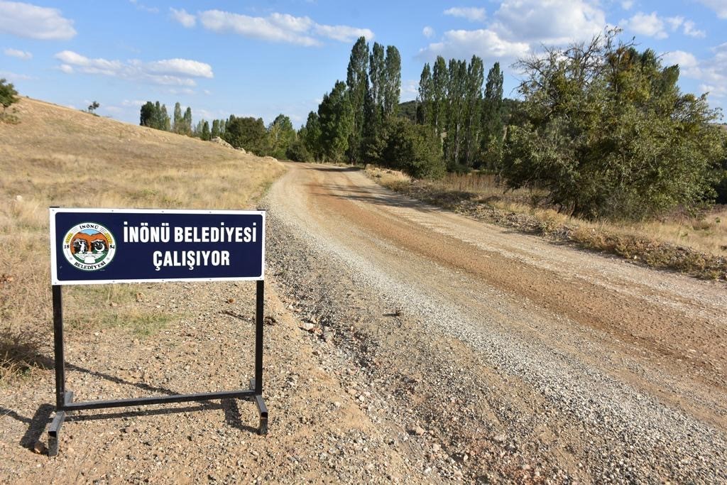 İnönü’de 40 yıllık yol sorunu çözüldü