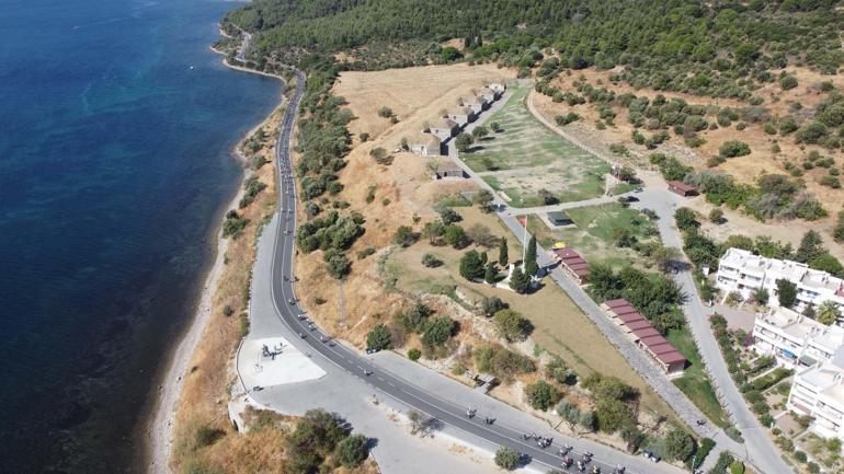 Çanakkale'de pedallar 'Şehitlere Saygı' için çevriliyor