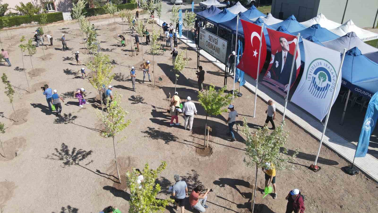 Odunpazarı’ndan Sevgi Ormanı