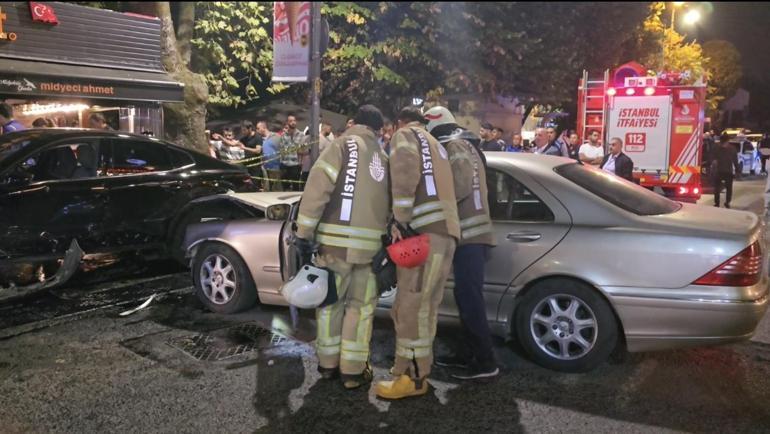 Üsküdar'da kaza: 1'i ağır 4 yaralı