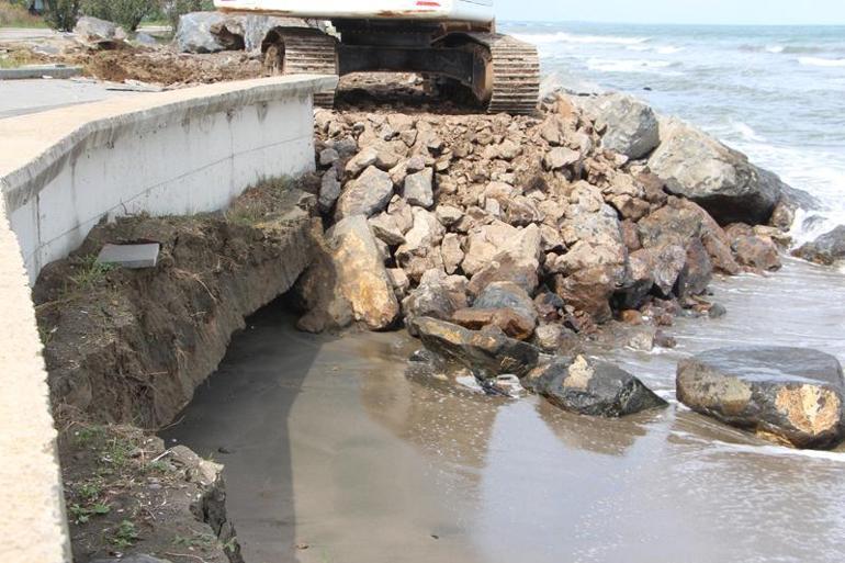 Samsun için 'kıyı erozyonu' uyarısı: Daha da tehlikeli durumlara ulaşacak