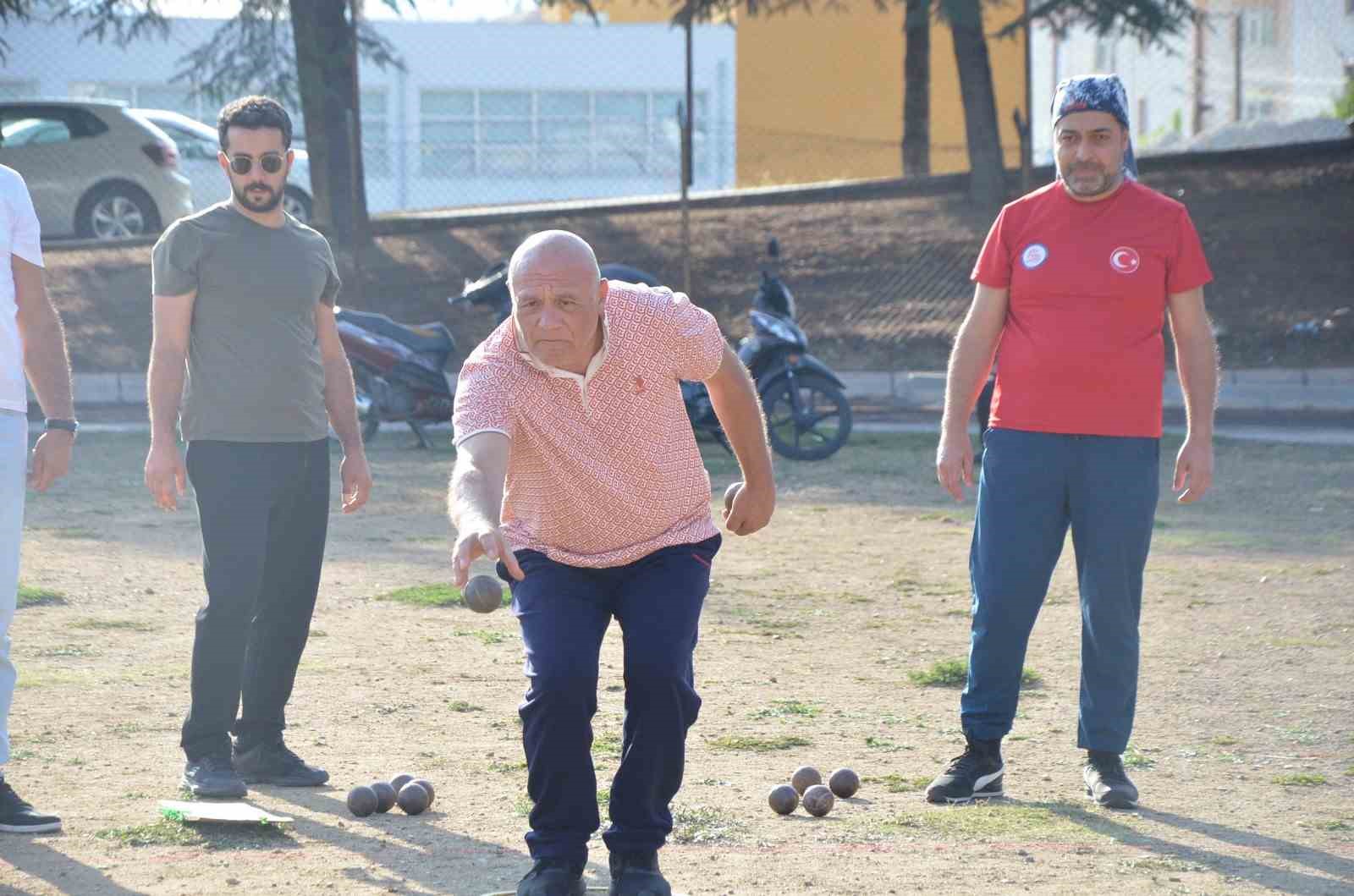 Bozüyük Belediyesi  Bocce Turnuvası’nın galipleri belli oldu