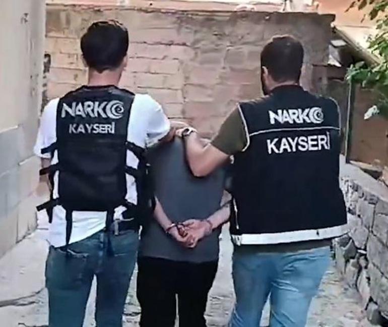 Kayseri'de uyuşturucu ve silah kaçakçılığı operasyonda 28 gözaltı