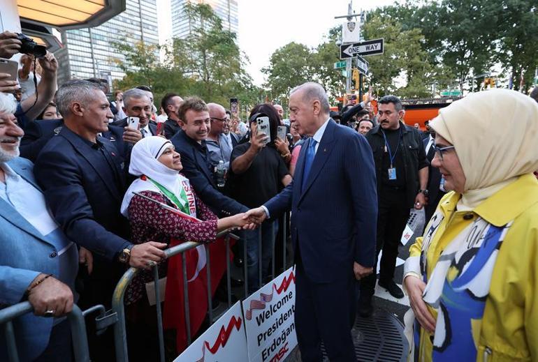 Cumhurbaşkanı Erdoğan, New York'ta