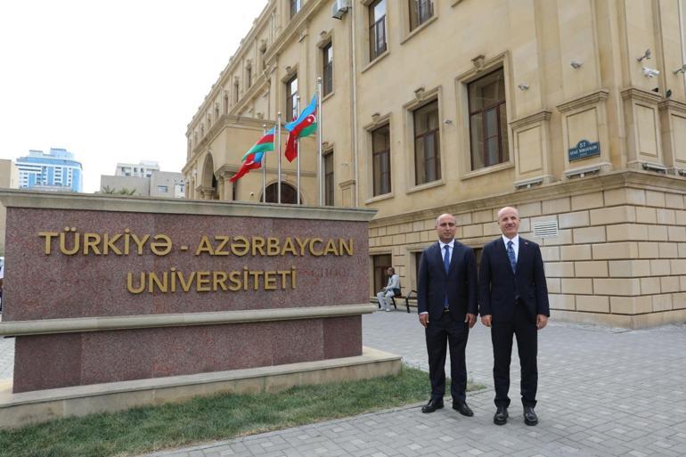 Yükseköğretim Kurulu Başkanı Erol Özvar, Türkiye-Azerbaycan Üniversitesi'ni ziyaret etti