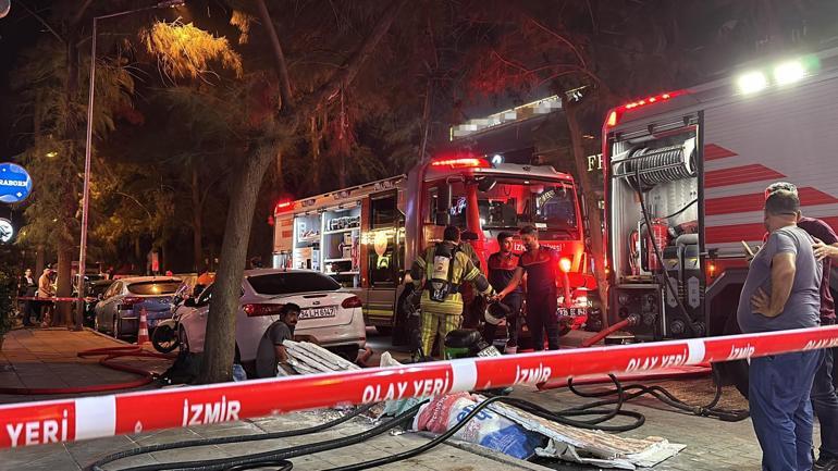 İzmir'de çatı katında çıkan yangında yaklaşık 100 güvercin öldü