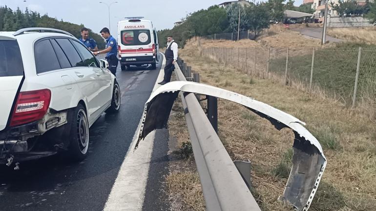 Kocaeli TEM Otoyolu geçişinde kaza: 7 yaralı