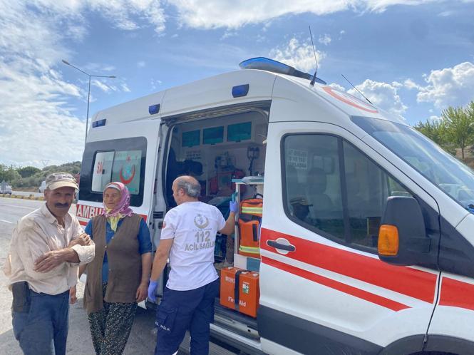 Manisa'da tarım işçilerini taşıyan traktör devrildi; 11 yaralı