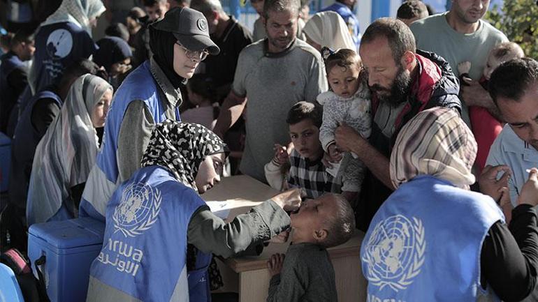 DSÖ, Gazze’de çocuk felci aşılama kampanyasının son turunun ertelendiğini duyurdu