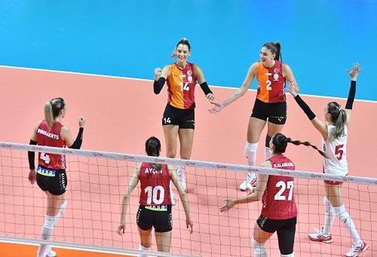 Galatasaray Daikin, CEV Challenge Kupası'na galibiyetle başladı