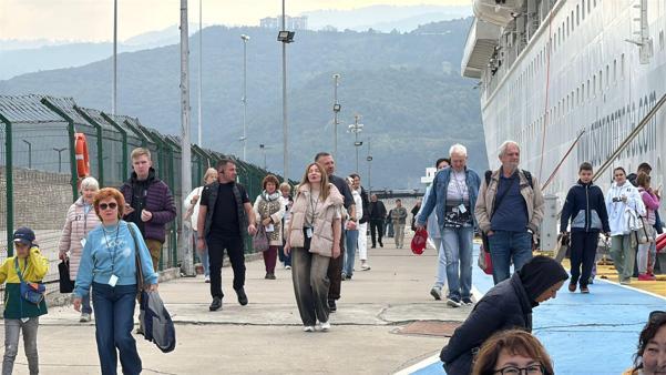 Amasra'ya kruvaziyerle 2 yılda 69 bin 940 Rus turist geldi