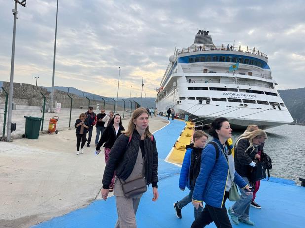 Amasra'ya kruvaziyerle 2 yılda 69 bin 940 Rus turist geldi