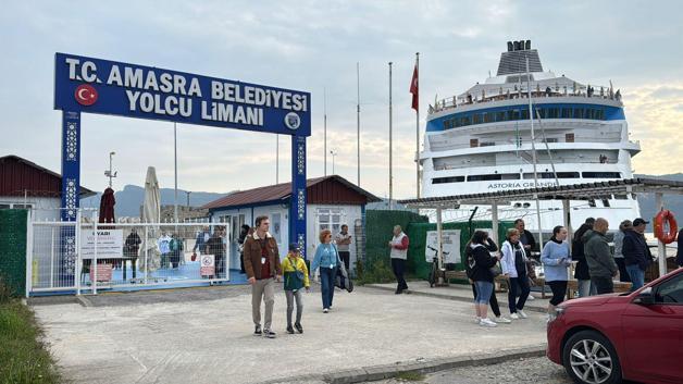 Amasra'ya kruvaziyerle 2 yılda 69 bin 940 Rus turist geldi