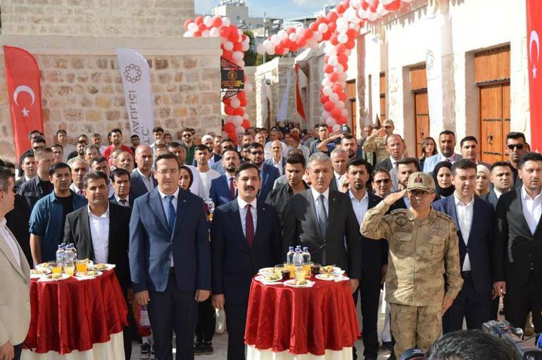 Mardin'de restorasyonu tamamlanan 400 yıllık ‘Süryani Çarşısı’ açıldı