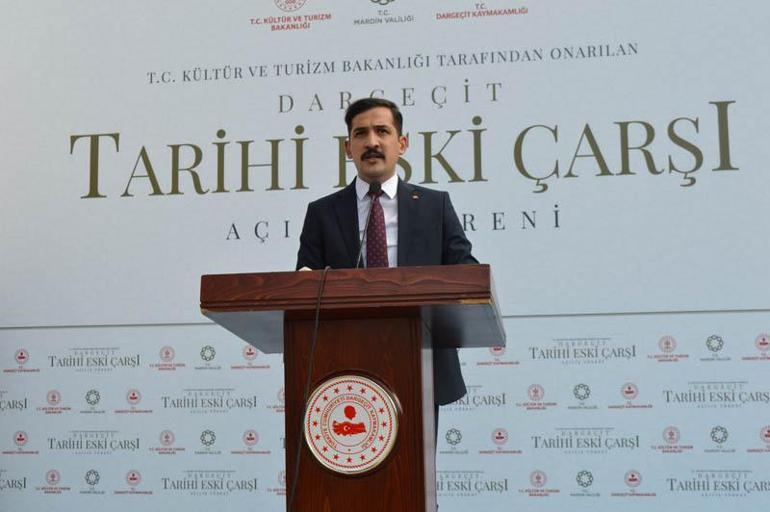 Mardin'de restorasyonu tamamlanan 400 yıllık ‘Süryani Çarşısı’ açıldı