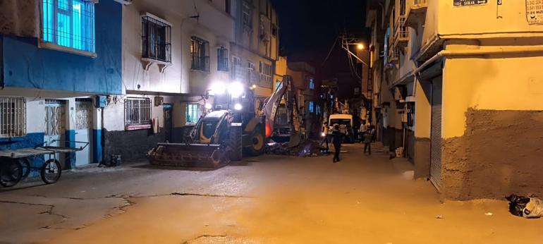 Gaziantep’te doğalgaz boru hattı delindi, gaz sızıntısı mahallede paniğe neden oldu