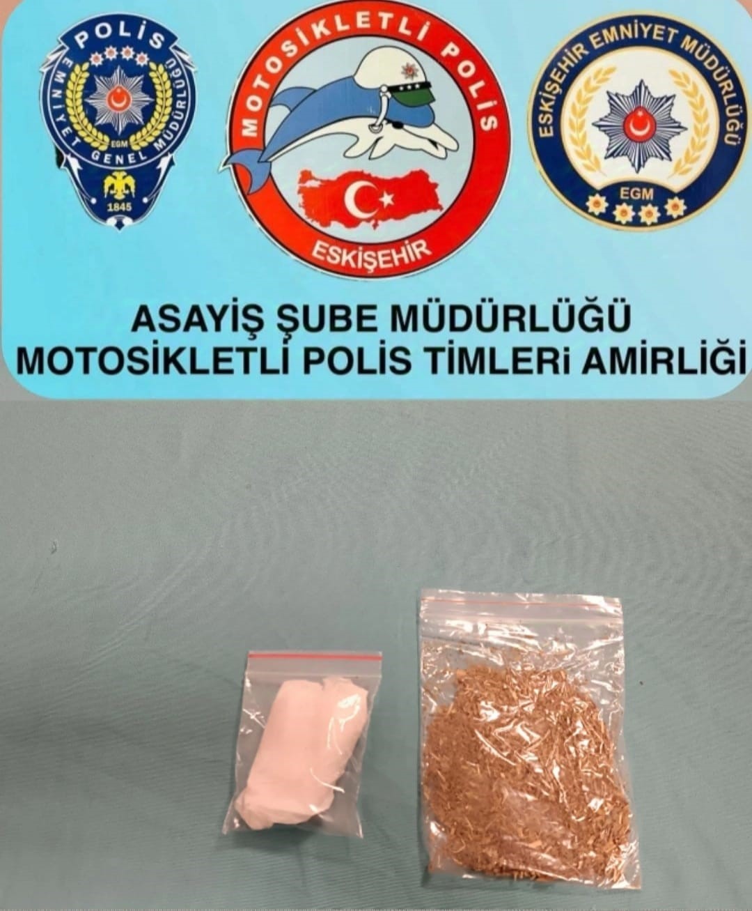 Asayiş uygulamasında silah ve uyuşturucu madde ele geçirildi