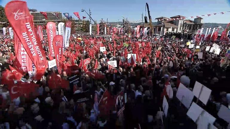 Özgür Özel: Türkiye Cumhuriyeti dimdik ayaktadır; teröre teslim olmayacaktır