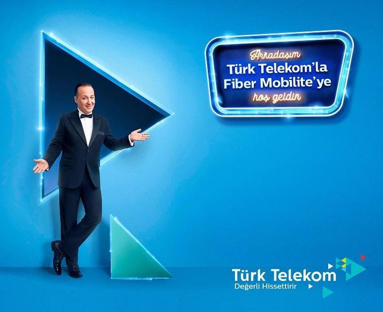 Türk Telekom, Fiber Mobilite çağını başlattı; yeni reklam yüzü Tolga Çevik oldu