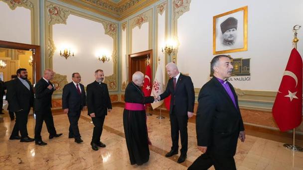 İstanbul Valiliği'nde Cumhuriyetin 101.yılı kabul töreni