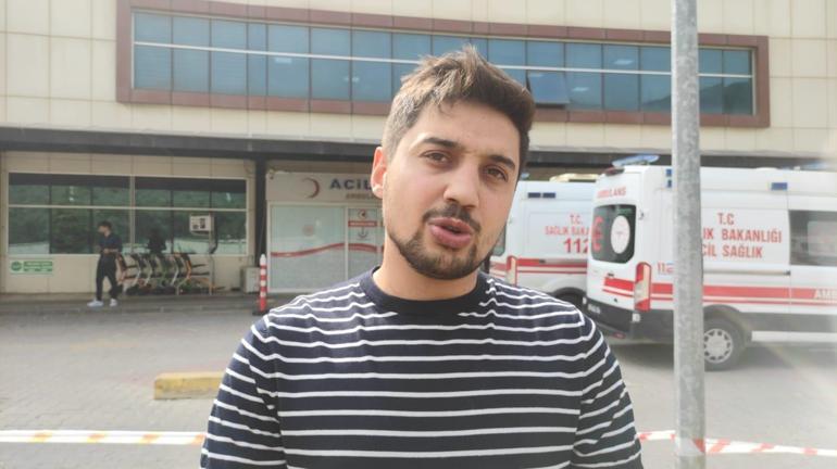 Baba ile oğlunun saldırısına uğrayan paramedik ambulans sürücüsü, olay anını DHA’ya anlattı