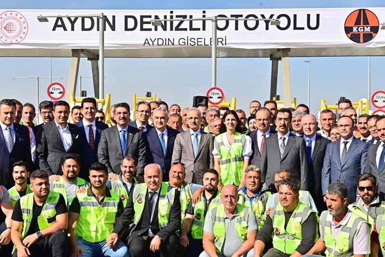 Aydın-Denizli Otoyolu'ndan 3 günde 22 bin araç geçti