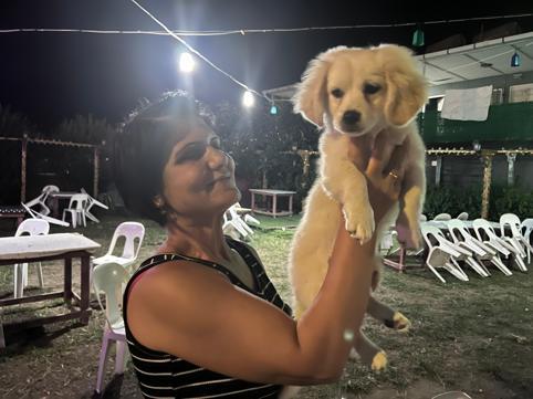 Çalınan 'Prenses' isimli köpek bulundu, sahibi mutluluk yaşadı