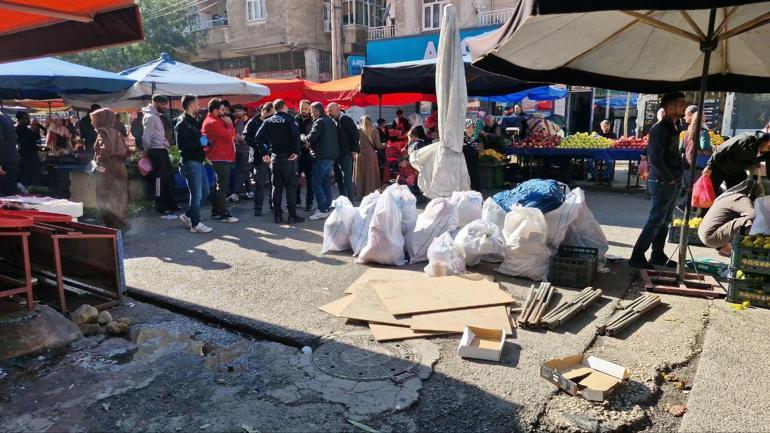 Diyarbakır'da semt pazarında kavga: 4 yaralı