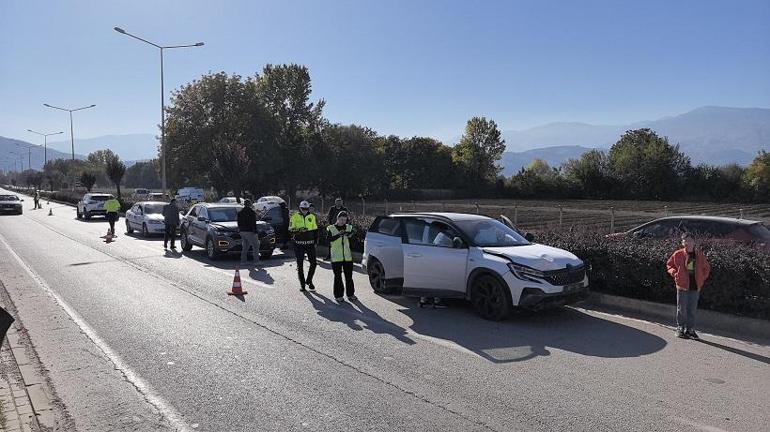 Bursa’da zincirleme kaza: 6 yaralı