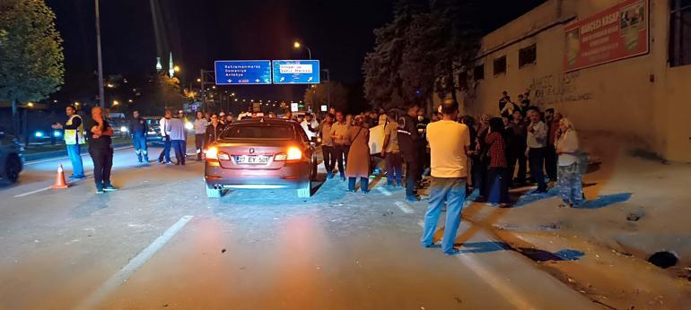 Gaziantep'te takla atan otomobilin sürücüsü öldü