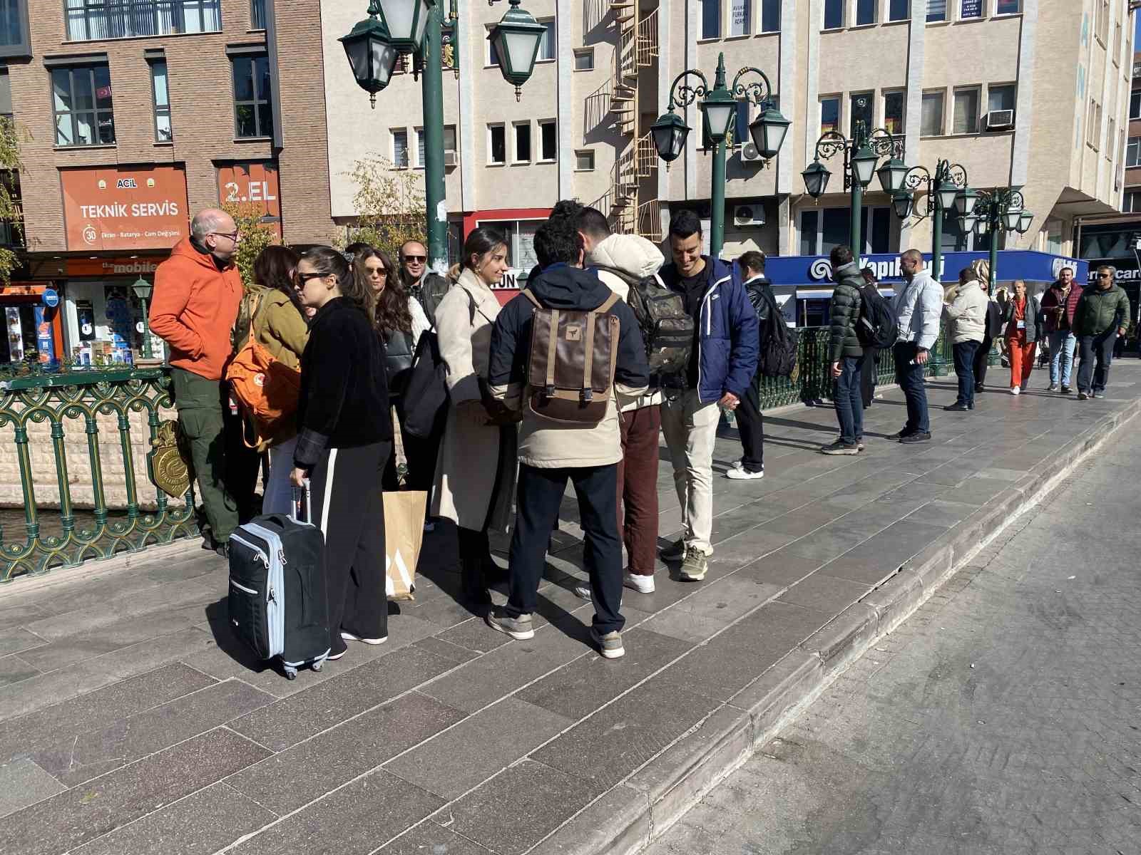 Eskişehir’i beğenen yerli turistler kente tekrar gelmek istiyor