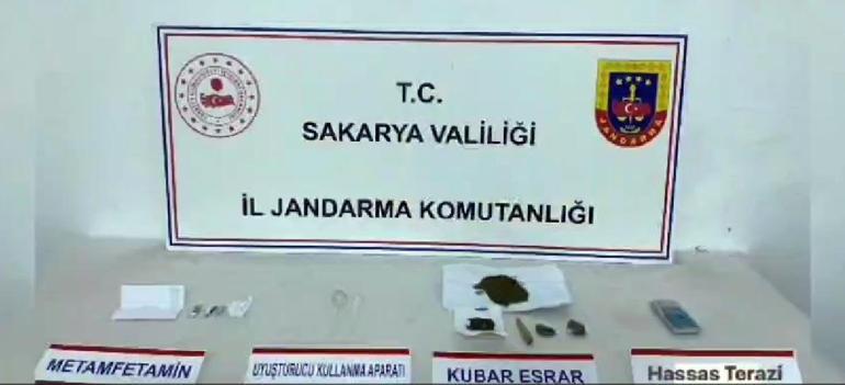 Sakarya'daki uyuşturucu operasyonlarına 3 tutuklama