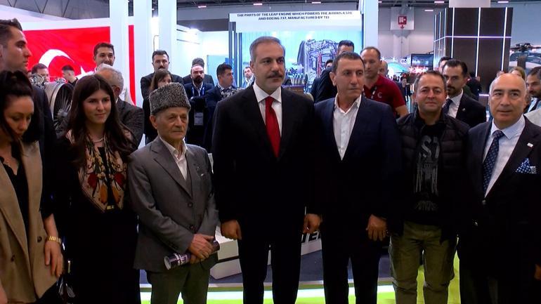 Bakanlar, SAHA EXPO'da TUSAŞ standını ziyaret etti