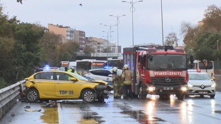 Bayrampaşa'da trafik kazası: 2 ağır yaralı