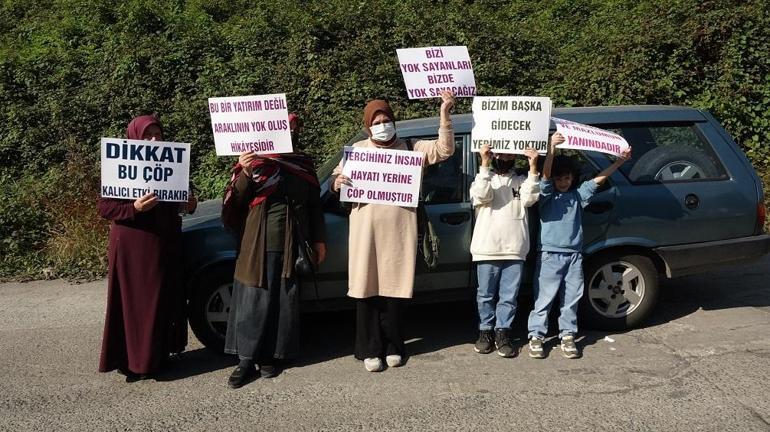 Trabzon'da katı atık tesisine 'koku' tepkisi