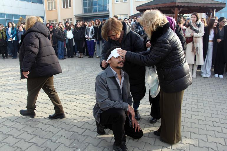 Trakya Üniversitesi'nde deprem tatbikatı