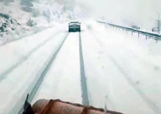 Konya'yı bazı illere bağlayan kara yollarında ulaşıma tipi engeli