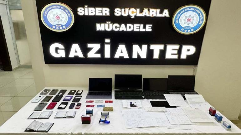 Gaziantep merkezli dolandırıcılık operasyonu: 11 tutuklama