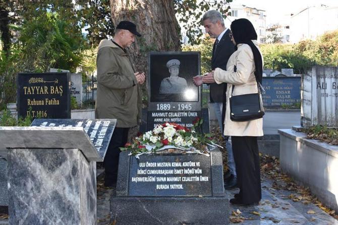 Atatürk’ün Başyaveri Üner'in kabri, anıt mezara dönüştürüldü