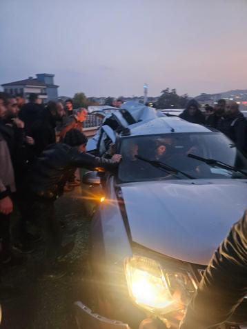 Yalova'da zincirleme kaza: 4 yaralı