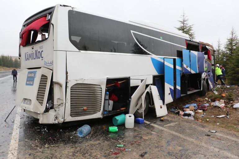 Eskişehir'deki otobüs kazasında şoför yol, araç ve hava koşullarına uygun davranmamış