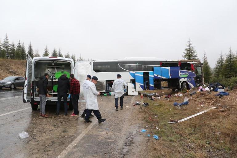 Eskişehir'deki otobüs kazasında şoför yol, araç ve hava koşullarına uygun davranmamış