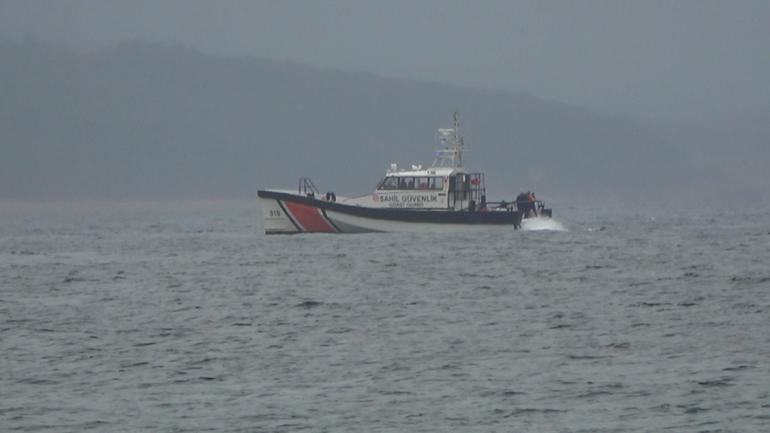 Şile'de balıkçı teknesi battı; kayıp balıkçıyı arama çalışmaları 2'nci gününde