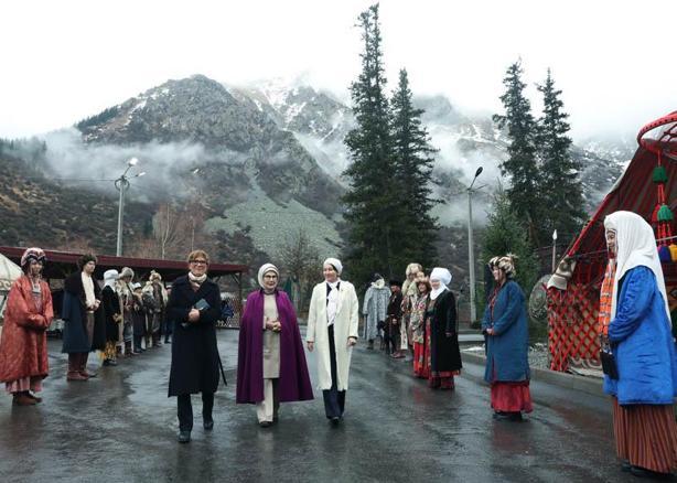 Emine Erdoğan Ala Arça Milli Parkı'nı ziyaret etti