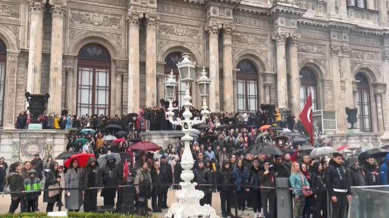 Atatürk ölümünün 86'ncı yıldönümünde Dolmabahçe Sarayı'nda anıldı