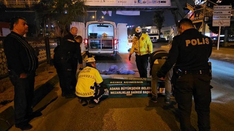 Üst geçide 20 metre uzaklıkta otomobilin çarptığı yaya, hayatını kaybetti