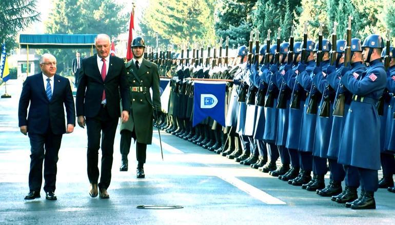 Bakan Güler, Bosna-Hersekli mevkidaşı Helez ile bir araya geldi