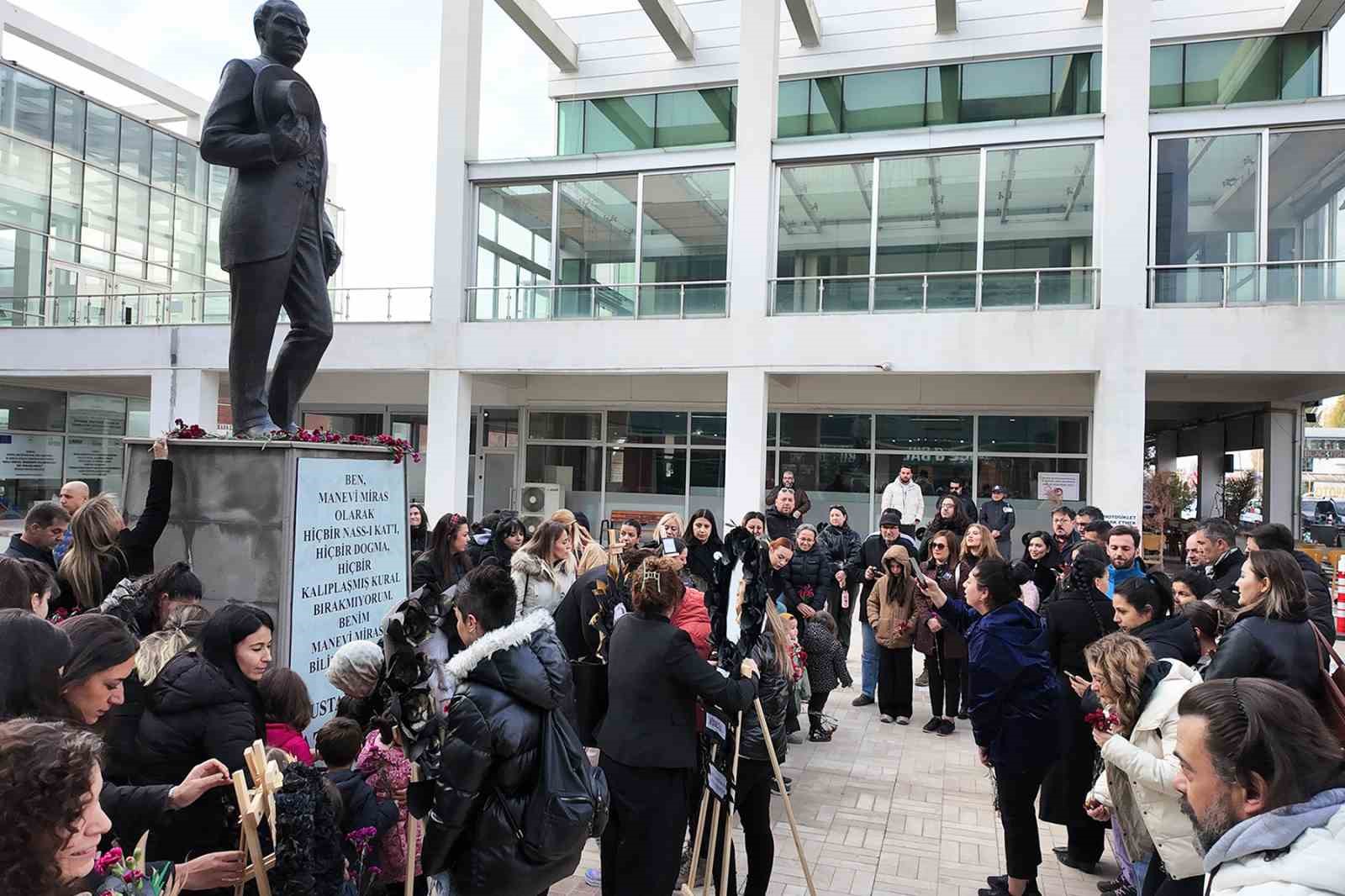 Tepebaşı’ndan Ata’ya saygı duruşu